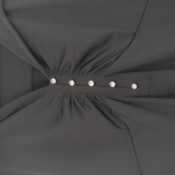 Clear Water Bay Dress Women's 3XL Plus Classy Pullover Comfy Black Matrix Biker - Picture 3 of 9